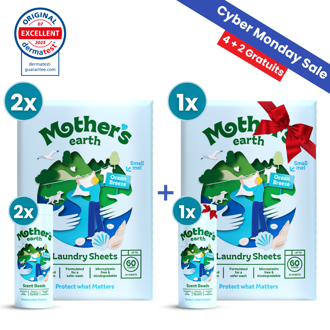 Feuilles De Lessive Écologiques + Perles Parfumées