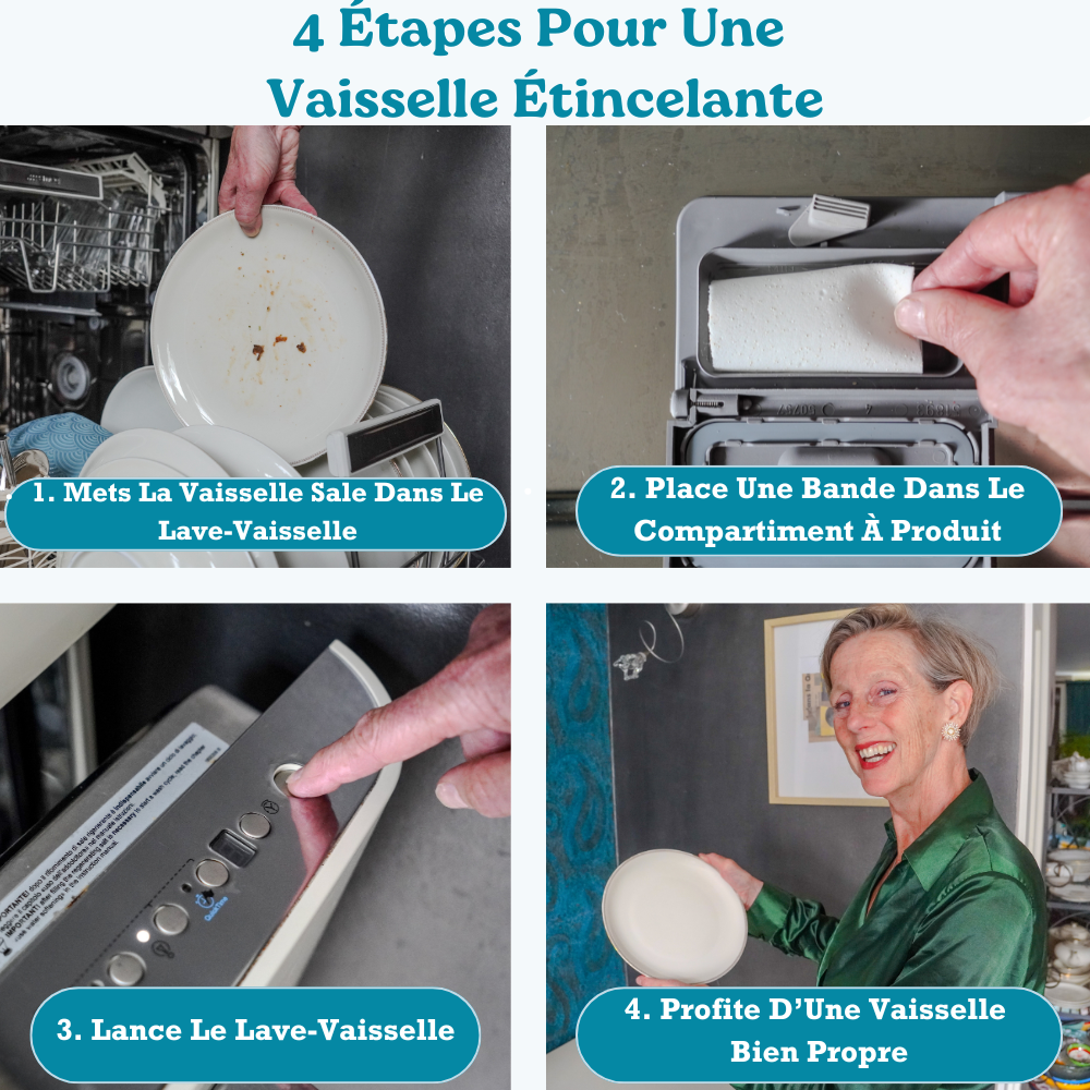 Feuilles Lave-vaisselle Écologiques