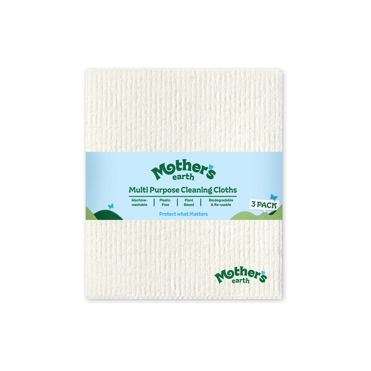 Éponge-chiffon en cellulose