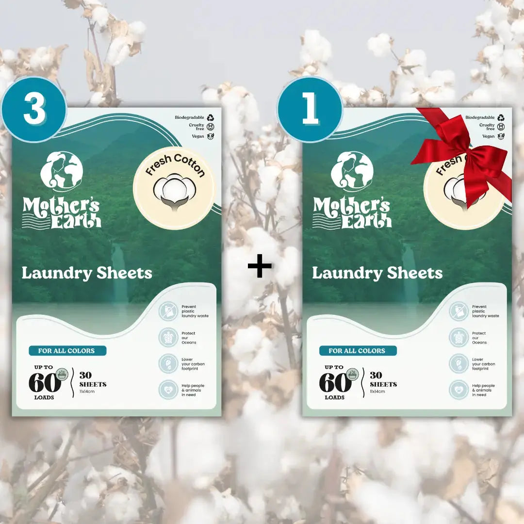 Eco-Friendly Laundry Sheets | One time offer Mother's Earth