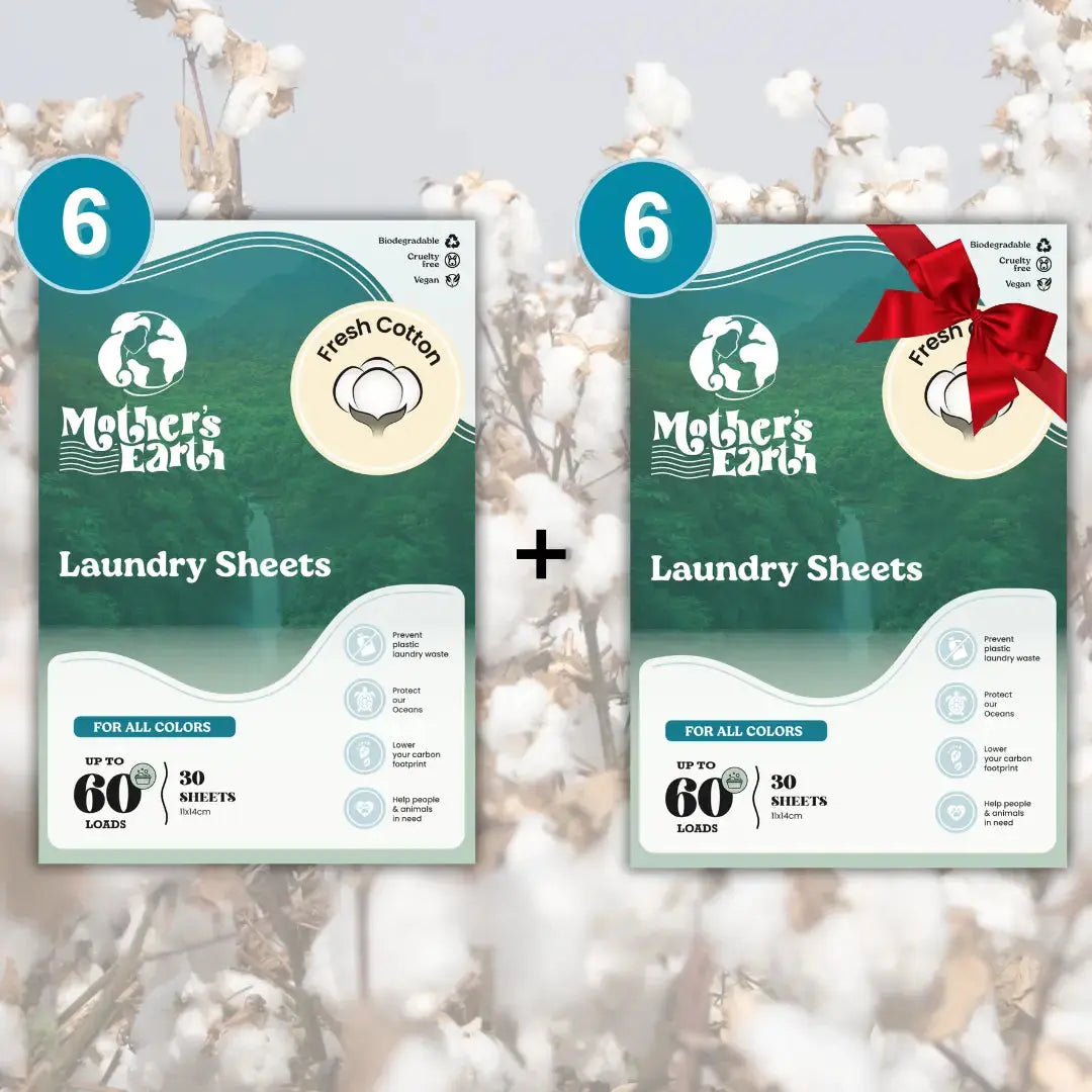 Eco-Friendly Laundry Sheets | One time offer Mother's Earth