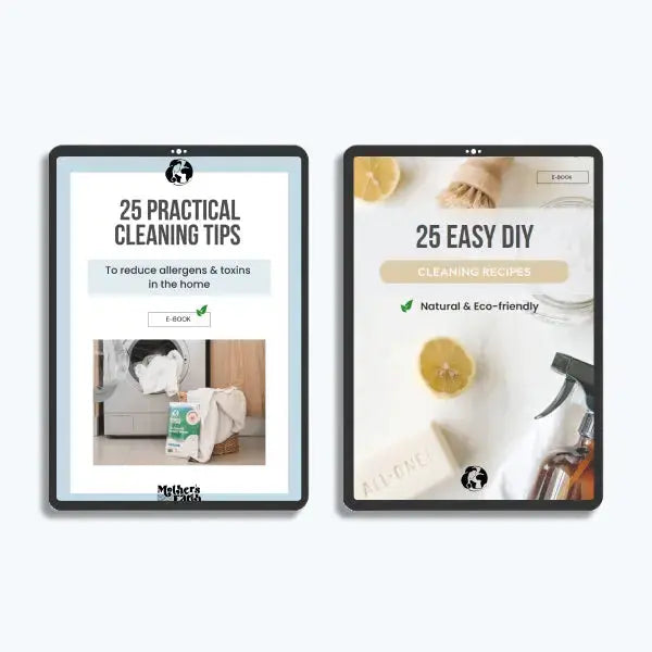 1x Practical Cleaning Ebook + 1x DIY Cleaning Ebook Mother's Earth Worldwide