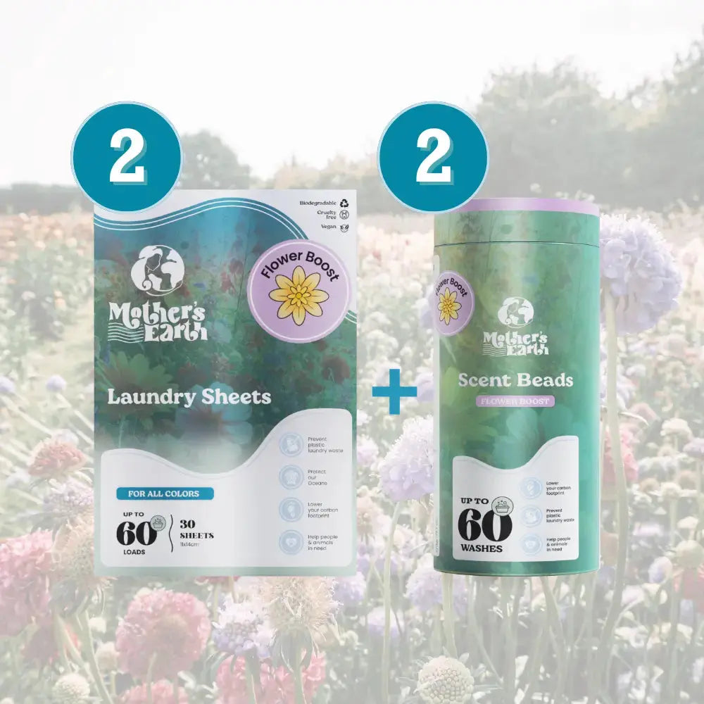 Feuilles De Lessive Écologiques + Perles Parfumées