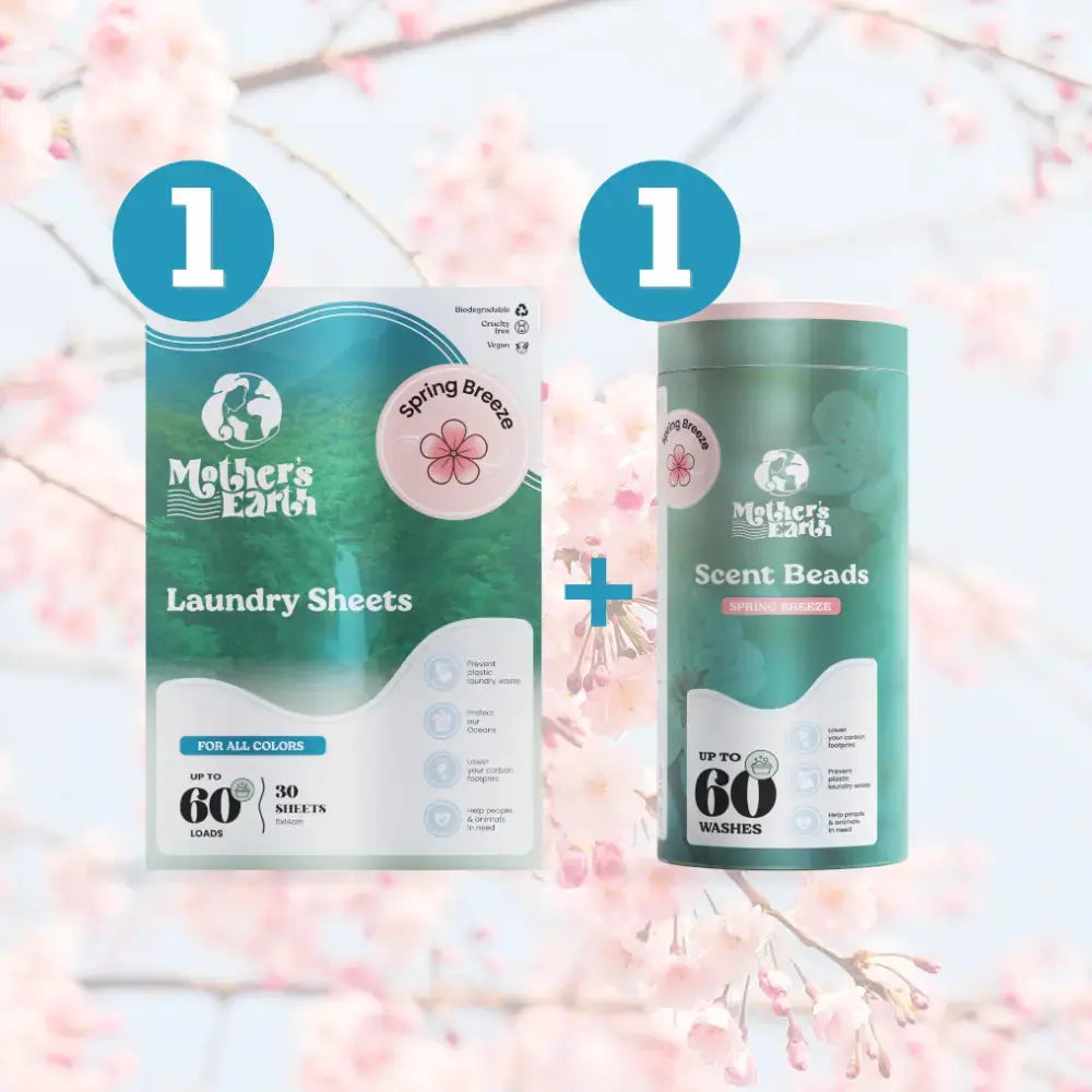 Feuilles De Lessive Écologiques + Perles Parfumées