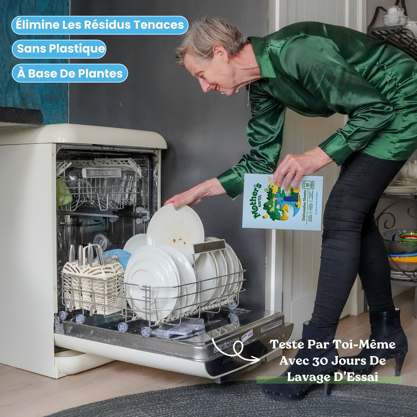 Feuilles Lave-vaisselle Écologiques