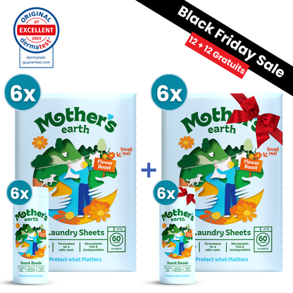 Feuilles De Lessive Écologiques + Perles Parfumées