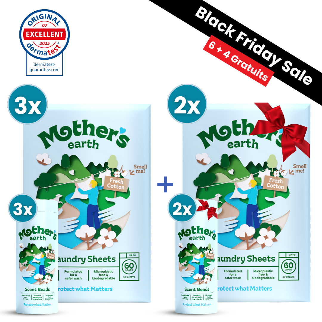 Feuilles De Lessive Écologiques + Perles Parfumées