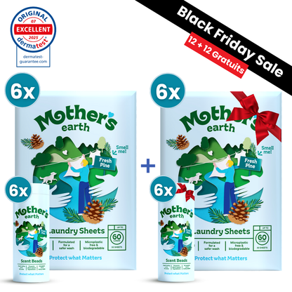 Feuilles De Lessive Écologiques + Perles Parfumées