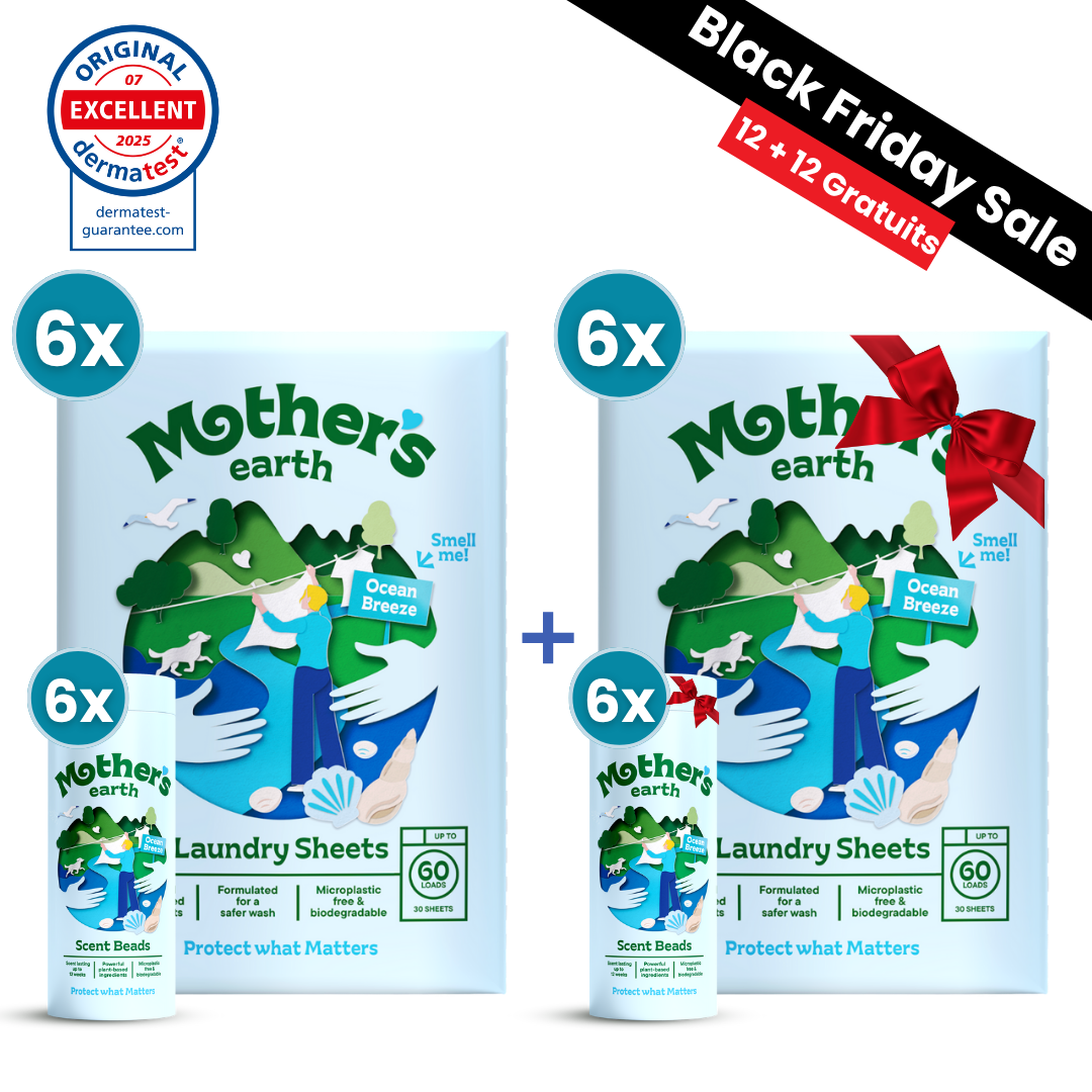 Feuilles De Lessive Écologiques + Perles Parfumées