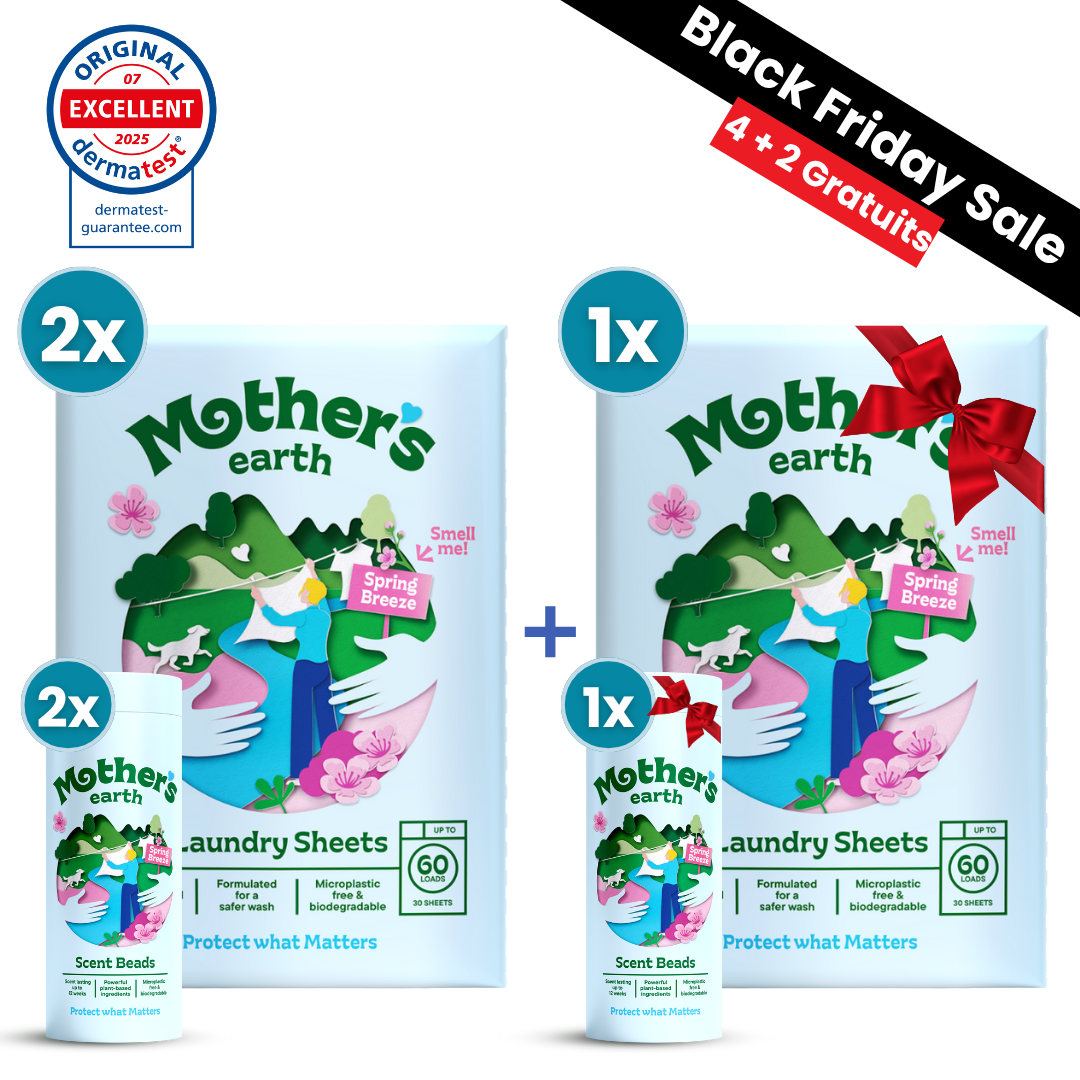 Feuilles De Lessive Écologiques + Perles Parfumées