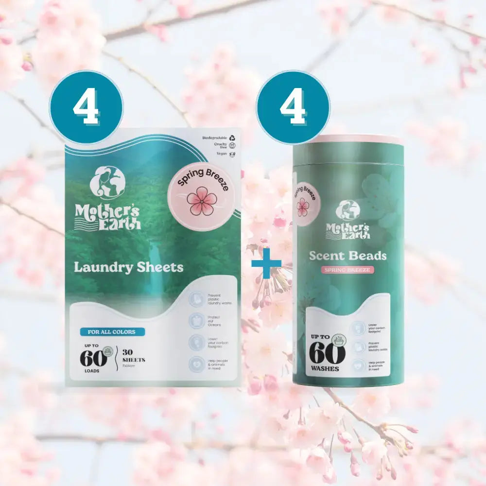 Feuilles De Lessive Écologiques + Perles Parfumées