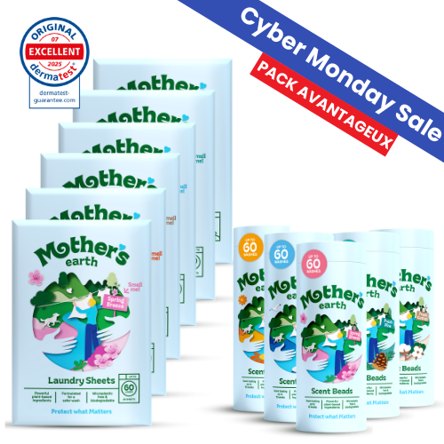 Feuilles De Lessive Écologiques + Perles Parfumées