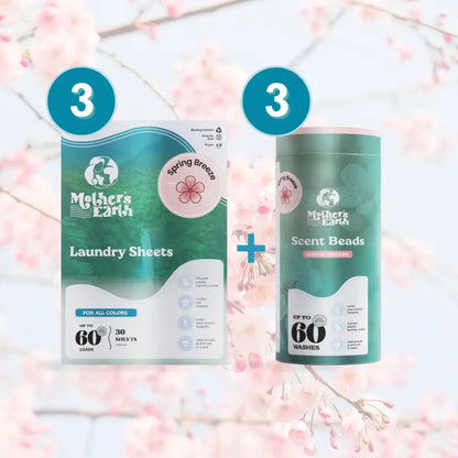 Feuilles De Lessive Écologiques + Perles Parfumées