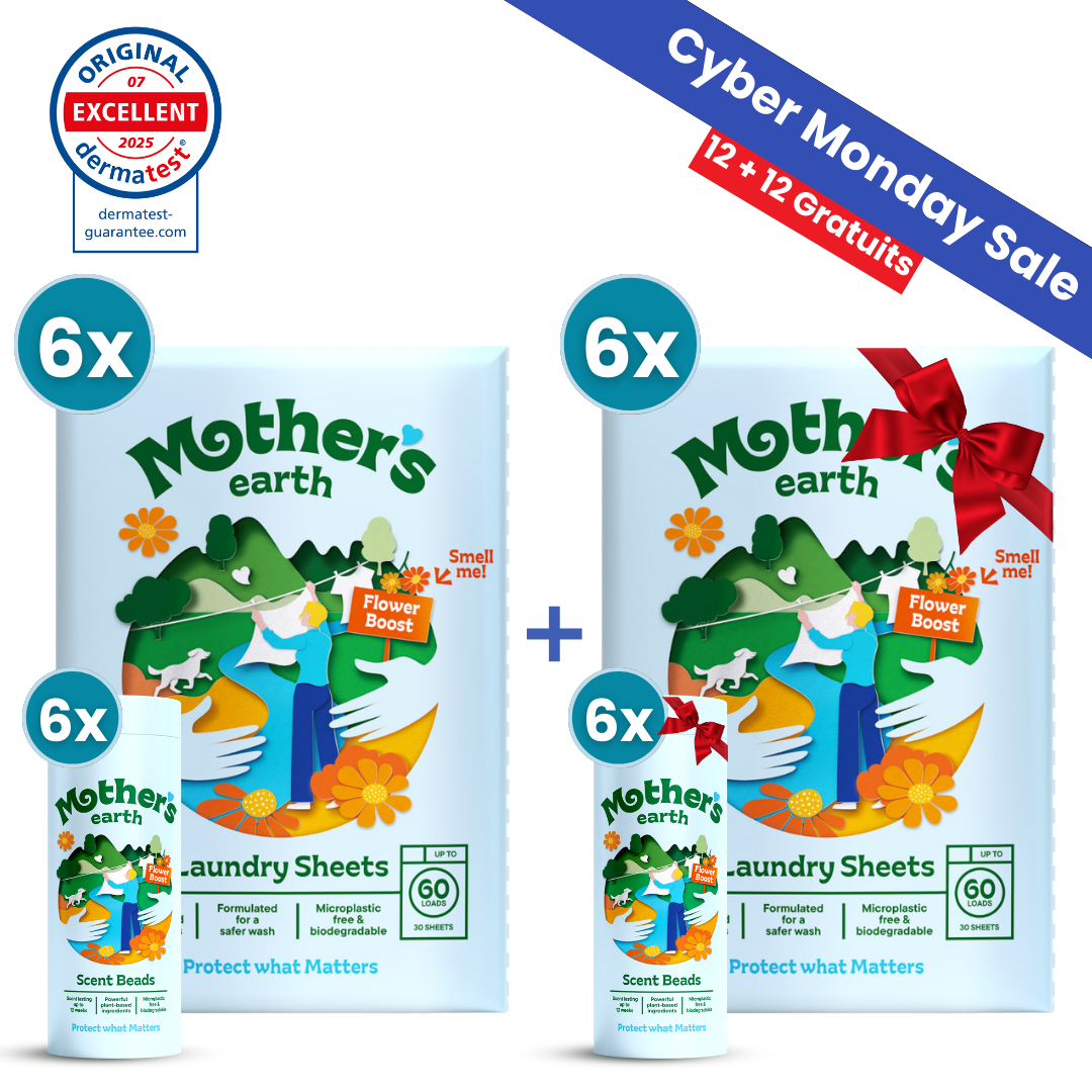 Feuilles De Lessive Écologiques + Perles Parfumées