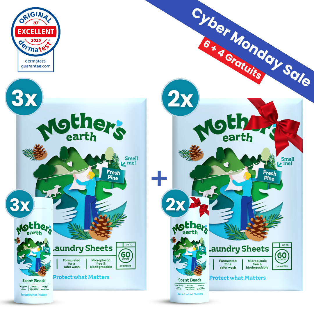 Feuilles De Lessive Écologiques + Perles Parfumées