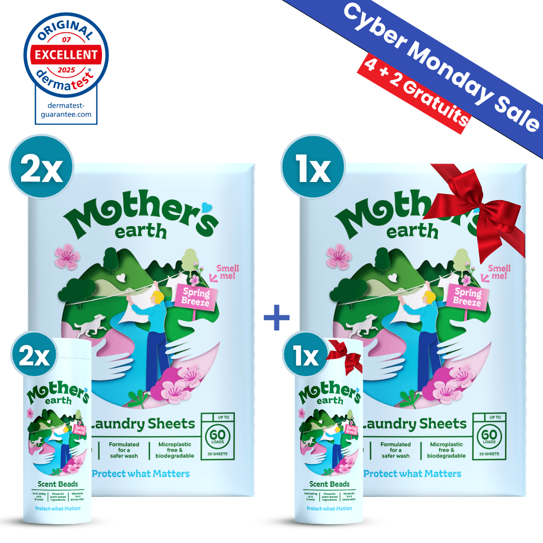 Feuilles De Lessive Écologiques + Perles Parfumées