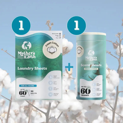 Feuilles De Lessive Écologiques + Perles Parfumées