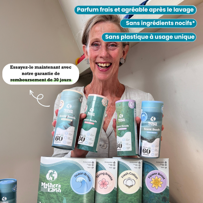 Feuilles De Lessive Écologiques + Perles Parfumées