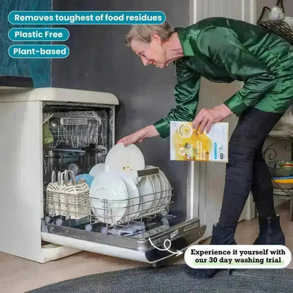 Eco-Friendly Dishwasher Sheets | One Timer Offer Mother's Earth