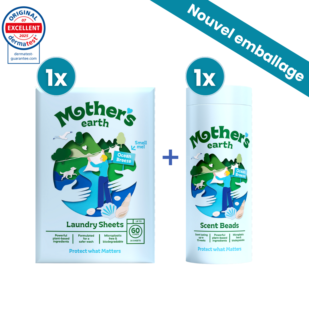 Lot Avantage Bandes de Lessive Écologiques + Perles Parfumées