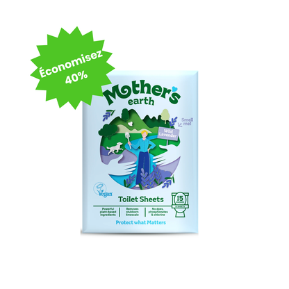 Feuilles Nettoyantes Toilettes 🧼
