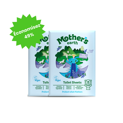 Feuilles Nettoyantes Toilettes 🧼