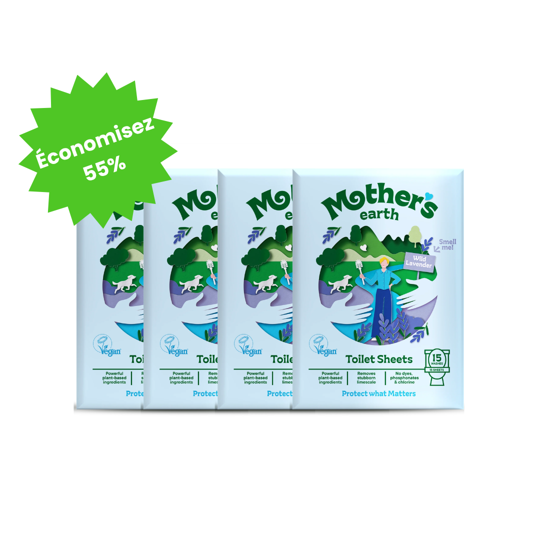 Feuilles Nettoyantes Toilettes 🧼