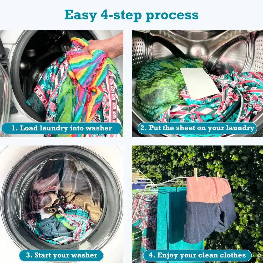Eco-Friendly Laundry Sheets 240 Washes Mother's Earth Worldwide