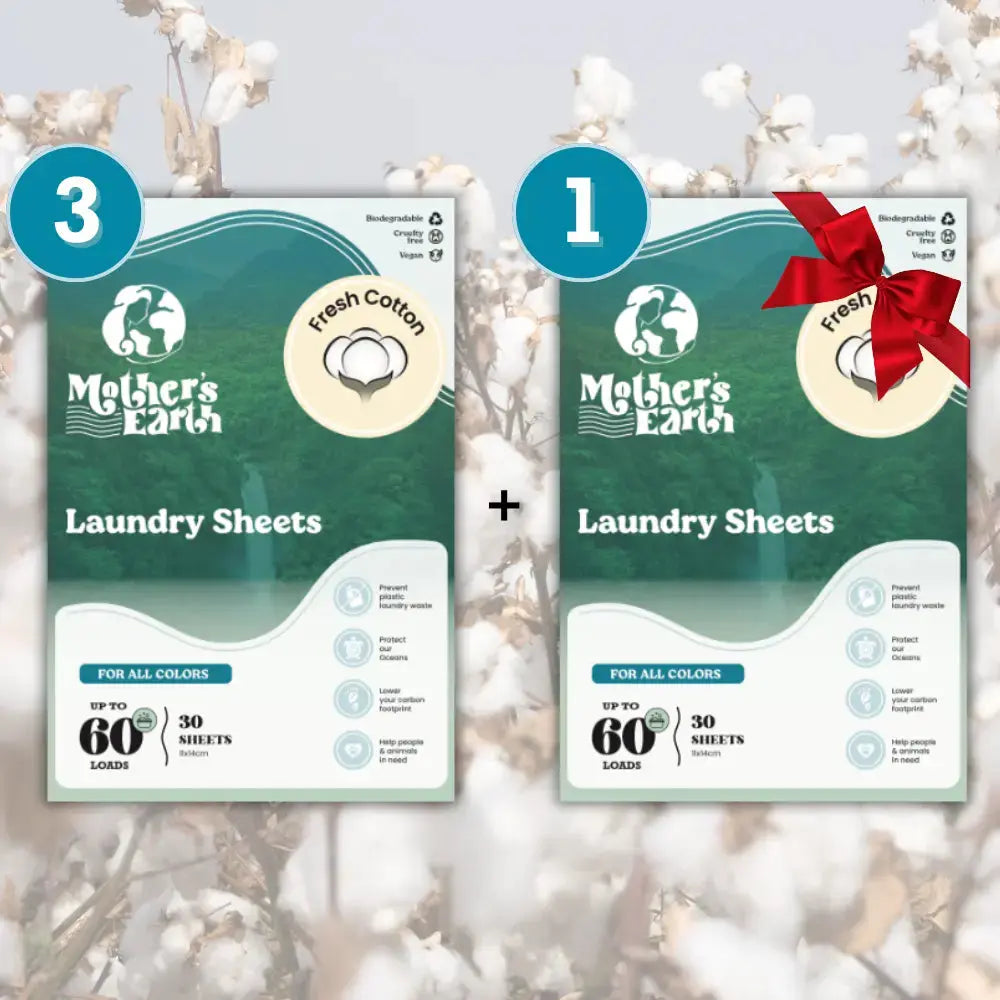 Eco-Friendly Laundry Sheets | One time offer Mother's Earth