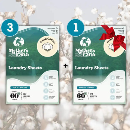 Eco-Friendly Laundry Sheets | One time offer Mother's Earth