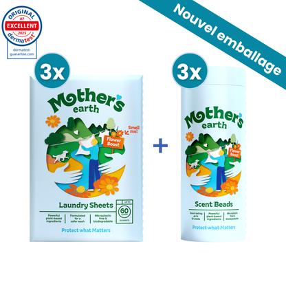 Lot Avantage Bandes de Lessive Écologiques + Perles Parfumées