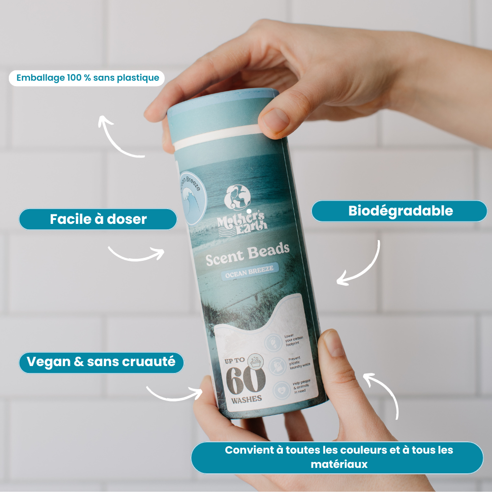 Feuilles De Lessive Écologiques + Perles Parfumées