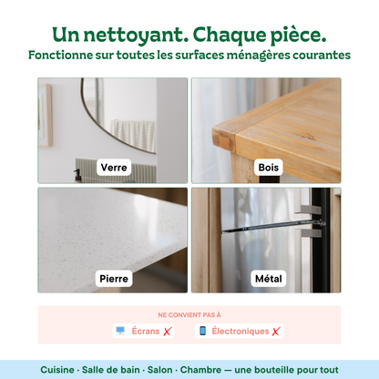 Kit de démarrage nettoyant multi-usages
