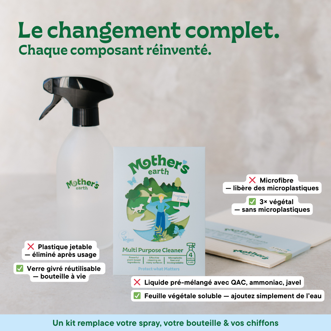 Kit de démarrage nettoyant multi-usages