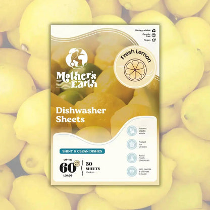 Eco-Friendly Dishwasher Sheets | One Timer Offer Mother's Earth