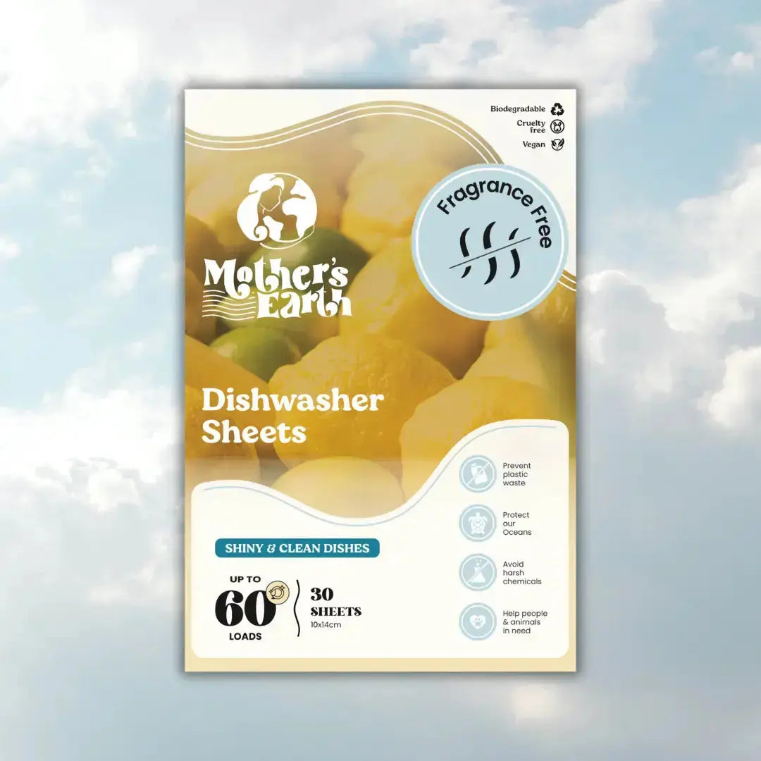 Eco-Friendly Dishwasher Sheets | One Timer Offer Mother's Earth