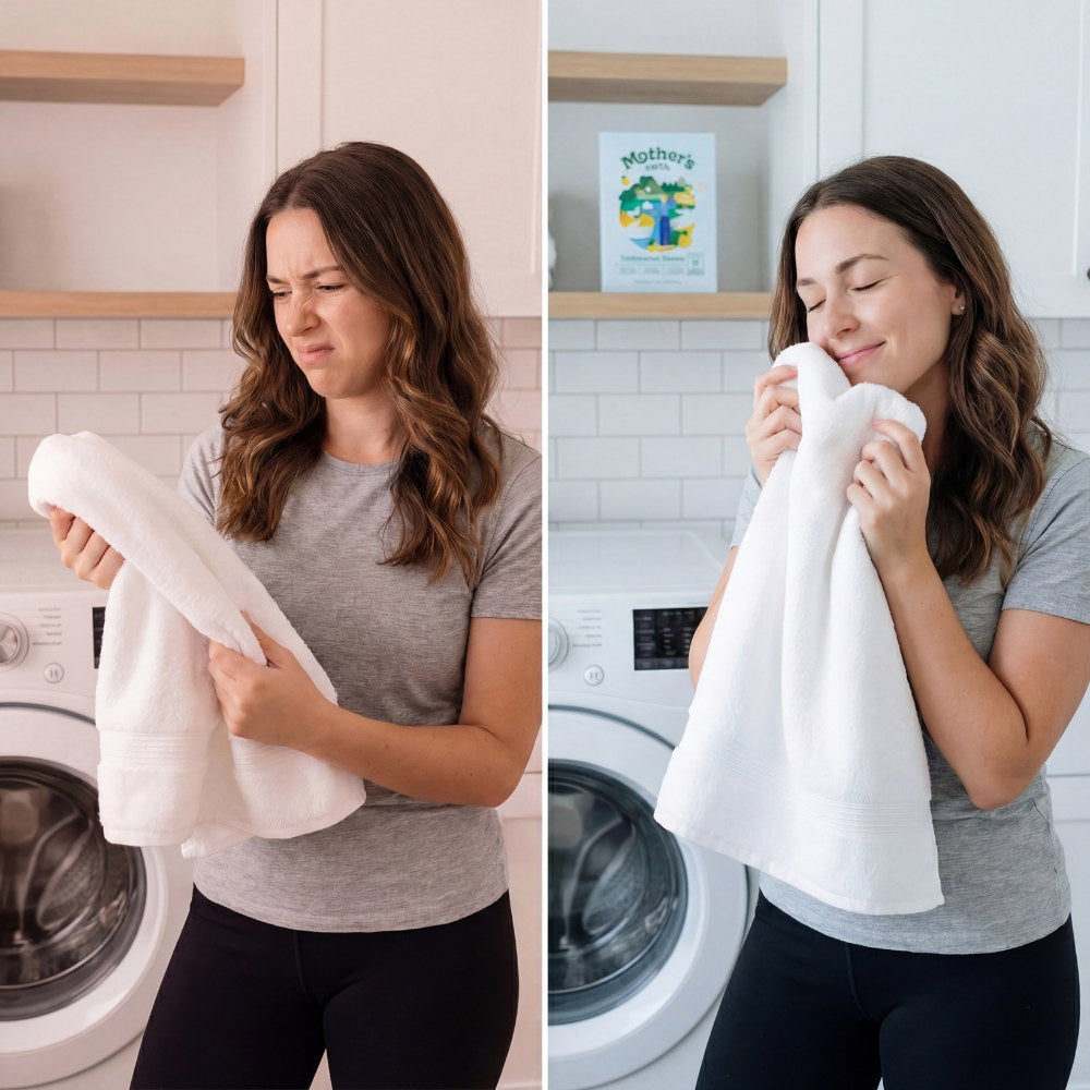 Fresh-smelling laundry