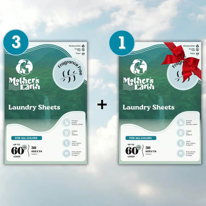 Eco-Friendly Laundry Sheets | One time offer Mother's Earth
