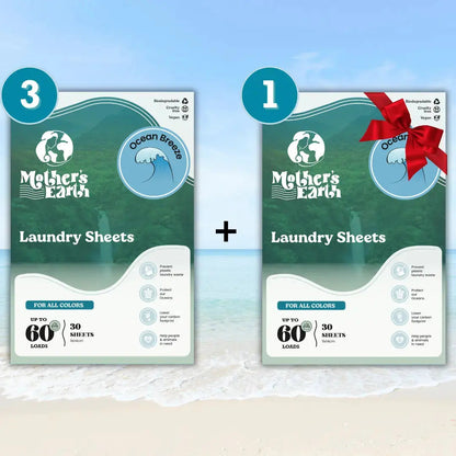 Eco-Friendly Laundry Sheets | One time offer Mother's Earth